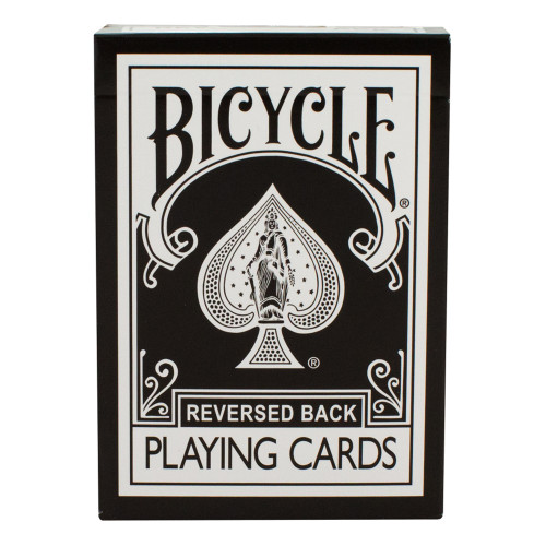 Reversed Back Bicycle Deck - Black