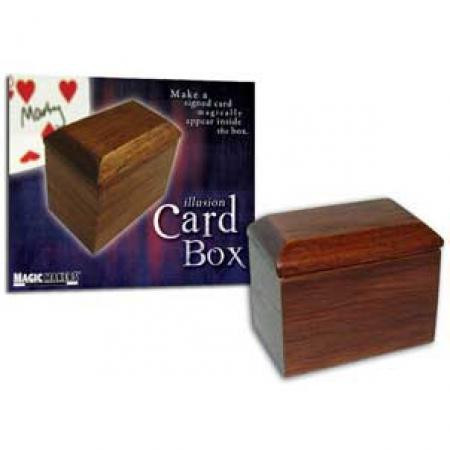 Illusion Card Box - Appearing Card In Box Trick
