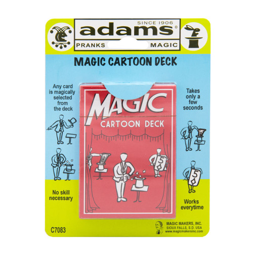 MAGIC CARTOON DECK - SS ADAMS