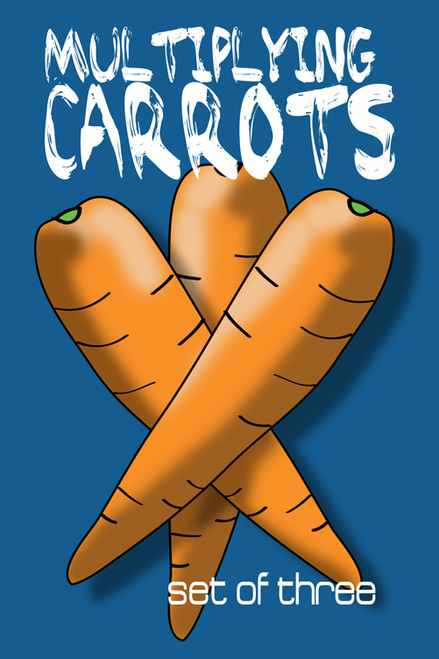 Multiplying Sponge Carrots 3 pc. Set
