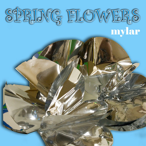 Spring Flowers, Mylar 25- Super Jumbo