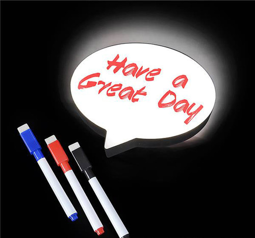 6" LIGHT-UP MINI SPEECH BUBBLE MESSAGE BOARD