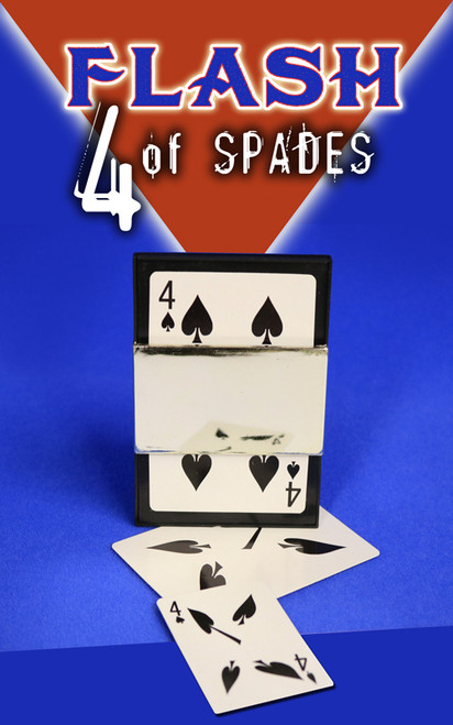 Flash to 4 of Spade - Frame & Cards