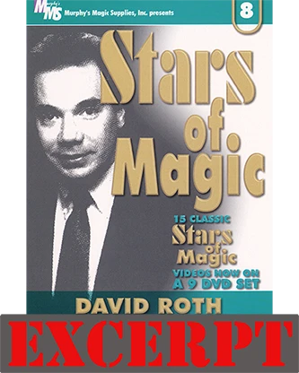 The Portable Hole video DOWNLOAD (Excerpt of Stars Of Magic #8 (David Roth))