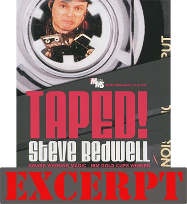 Parked Card! video DOWNLOAD (Excerpt Taped!) by Steve Bedwell