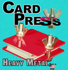 Card Press - Aluminum