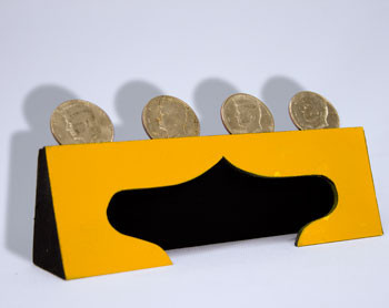 Coin Vanishing Stand - Wood