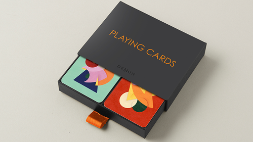 Charlie Oscar Patterson x Yolky Games Bridge Size Playing Cards Twin Set