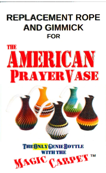 The American prayer vase (replacement rope and gimmick only)