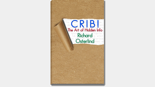 Crib! the Art of Hidden Info by Richard Osterlind - Book