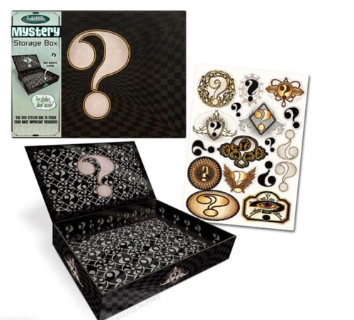 Archie McPhee Mystery Storage Box (Question Mark Storage Box)