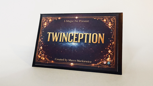 TWINCEPTION (Blue) by Marco Markiewicz