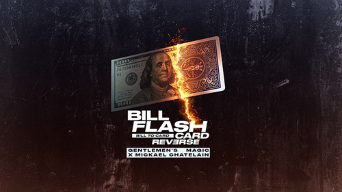 Bill Flash Card (Blue) by Gentlemen's Magic X Michael Chatelain