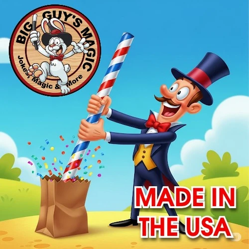 Appearing Barber Pole – 4 Foot by Big Guy's Magic
