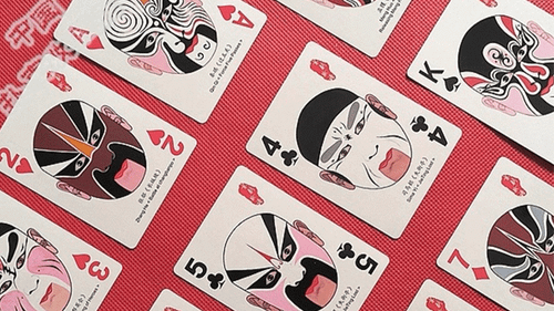 The Three Kingdoms of Peking Opera  Playing Cards