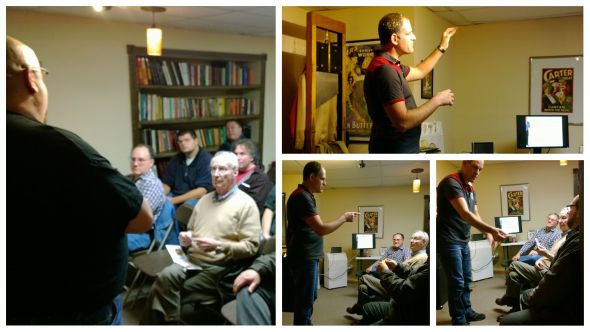 Roy Zaltsman Lecture at Big Guy's Magic Shop