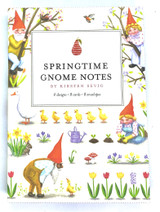Springtime Gnome Notes Notecards