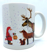 Tomte and Animals Mug