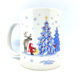 Santa and Tomten Coffee mug