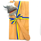 Swedish Viking Cheese Plate Set