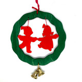 Tomte Boy & Girl Wreath