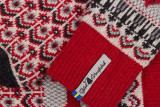 Dalarna Röd Wool Socks (Large)