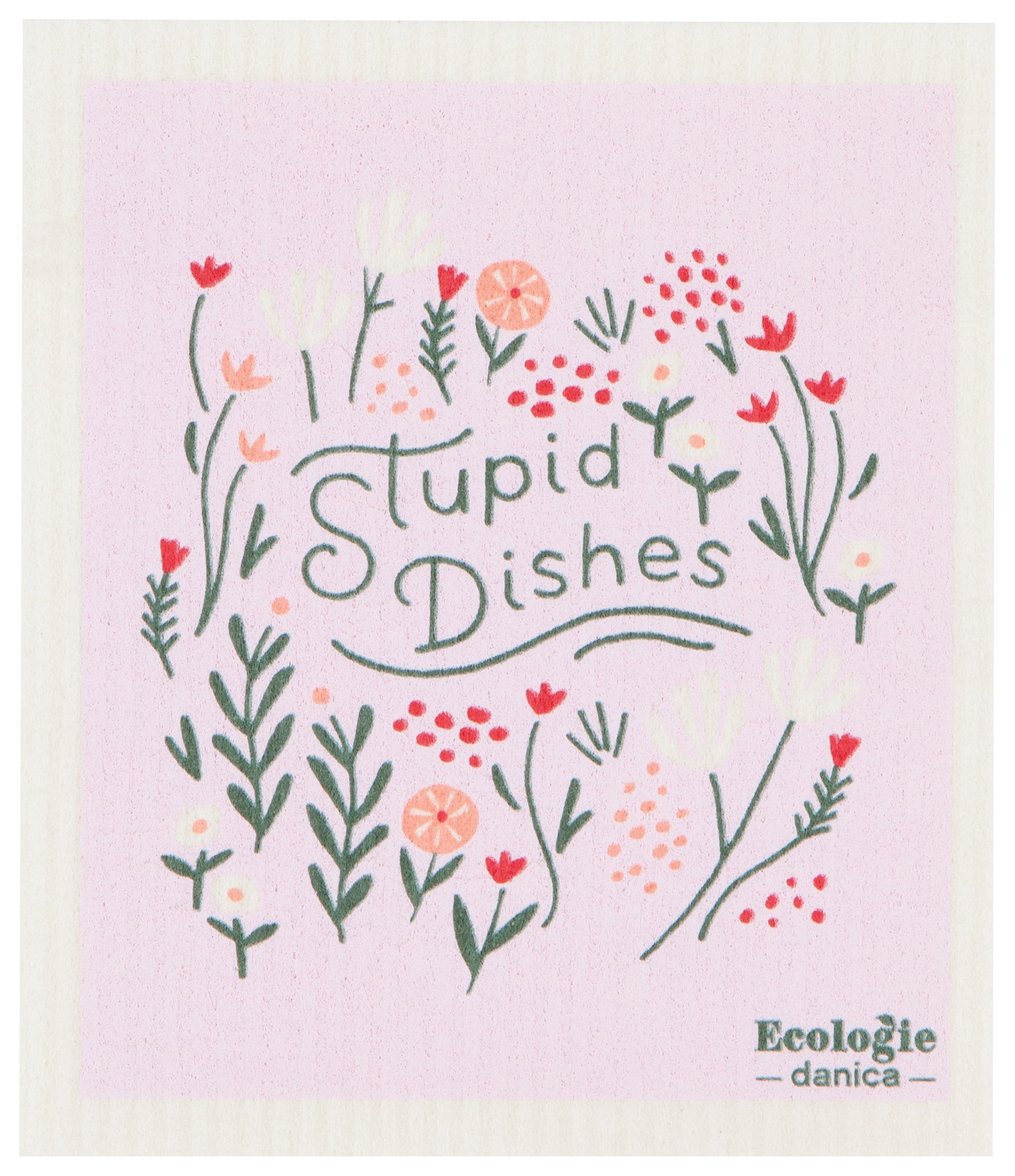 Swedish Dishcloths For Kitchen, Floral Swedish Dish Towels