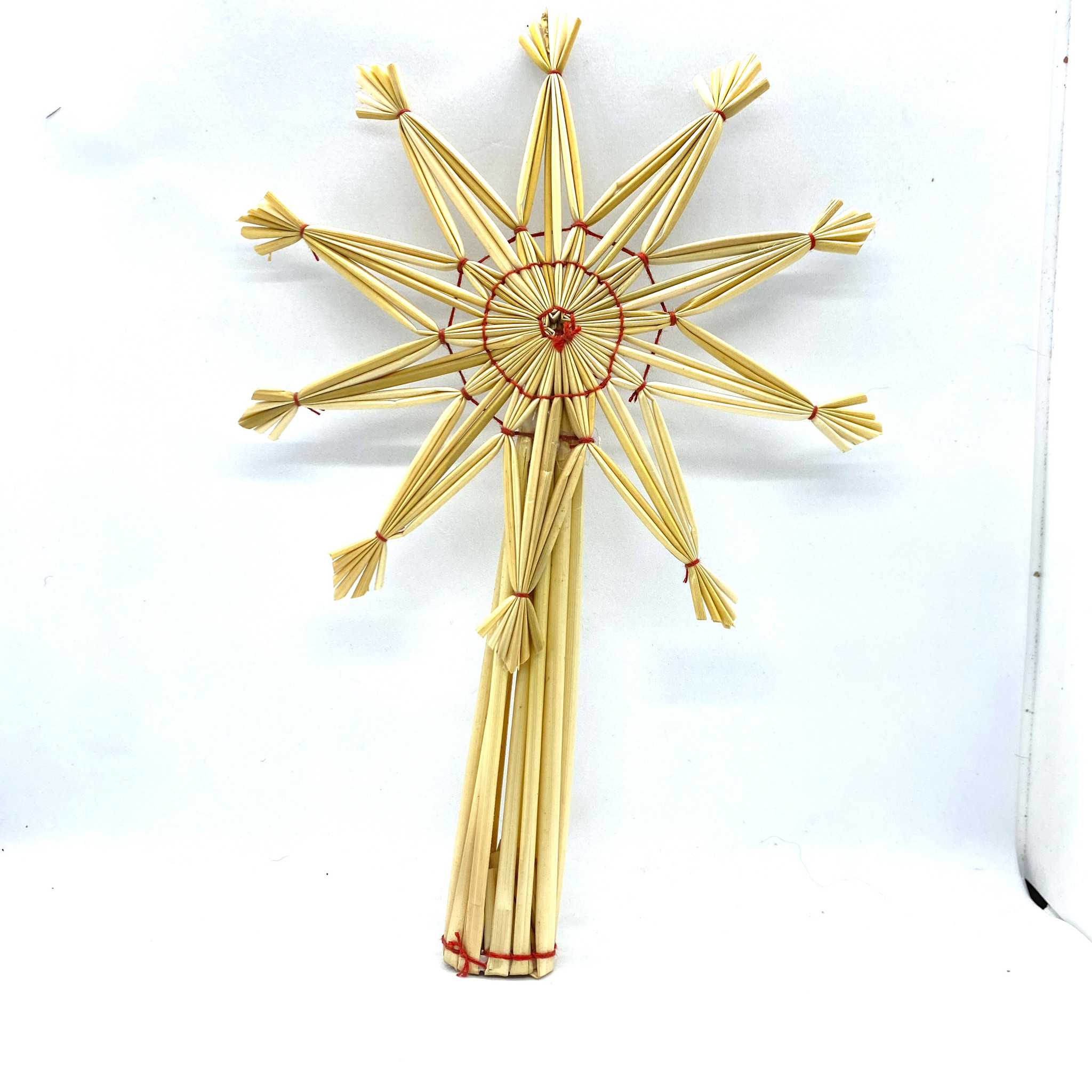 10' Swedish Straw Star Tree Topper