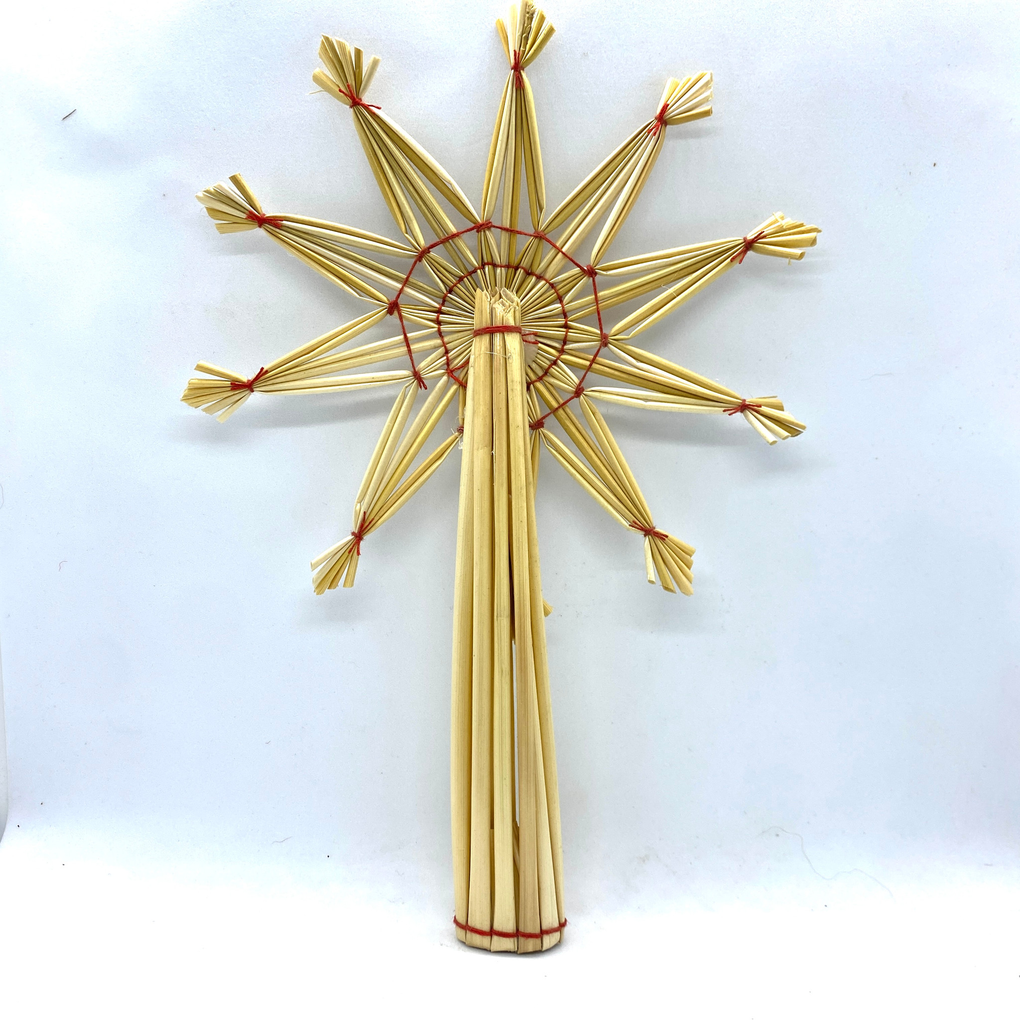 Straw Tree Topper, Christmas