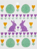 Bunny Egg Swedish Dishcloth