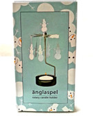 Änglaspel Snowman rotary candle holder