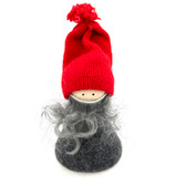 Tomte Boy (Grey, Red Hat)