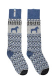 Dalarna Blå Wool Socks (Medium)