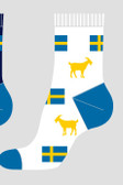 Swedish Flag & Goat Sock