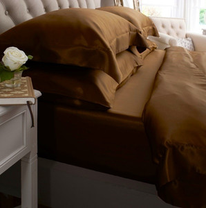 Silk Bedding Mocha - Jasmine Silk Silk Bedding Mocha - Jasmine Silk