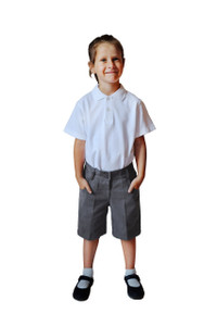 Organic School Uniform - Girl Grey Shorts Organic School Uniform - Girl Grey Shorts