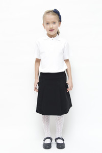 Organic School Uniform - Black Drop Waist Pleated Skirt Organic School Uniform - Black Drop Waist Pleated Skirt