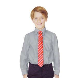 Organic School Uniform - Grey Unisex Long Sleeve Shirt Organic School Uniform - Grey Unisex Long Sleeve Shirt