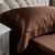 Silk Bedding Mocha Oxford Pillowcase - Jasmine Silk Silk Bedding Mocha Oxford Pillowcase - Jasmine Silk