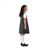 Organic School Uniform - Grey Pinafore With Front Pleat