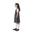 Organic School Uniform - Grey Pinafore With Front Pleat