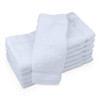 Washcloth Velvet Dawn Premier White (price per dozen)