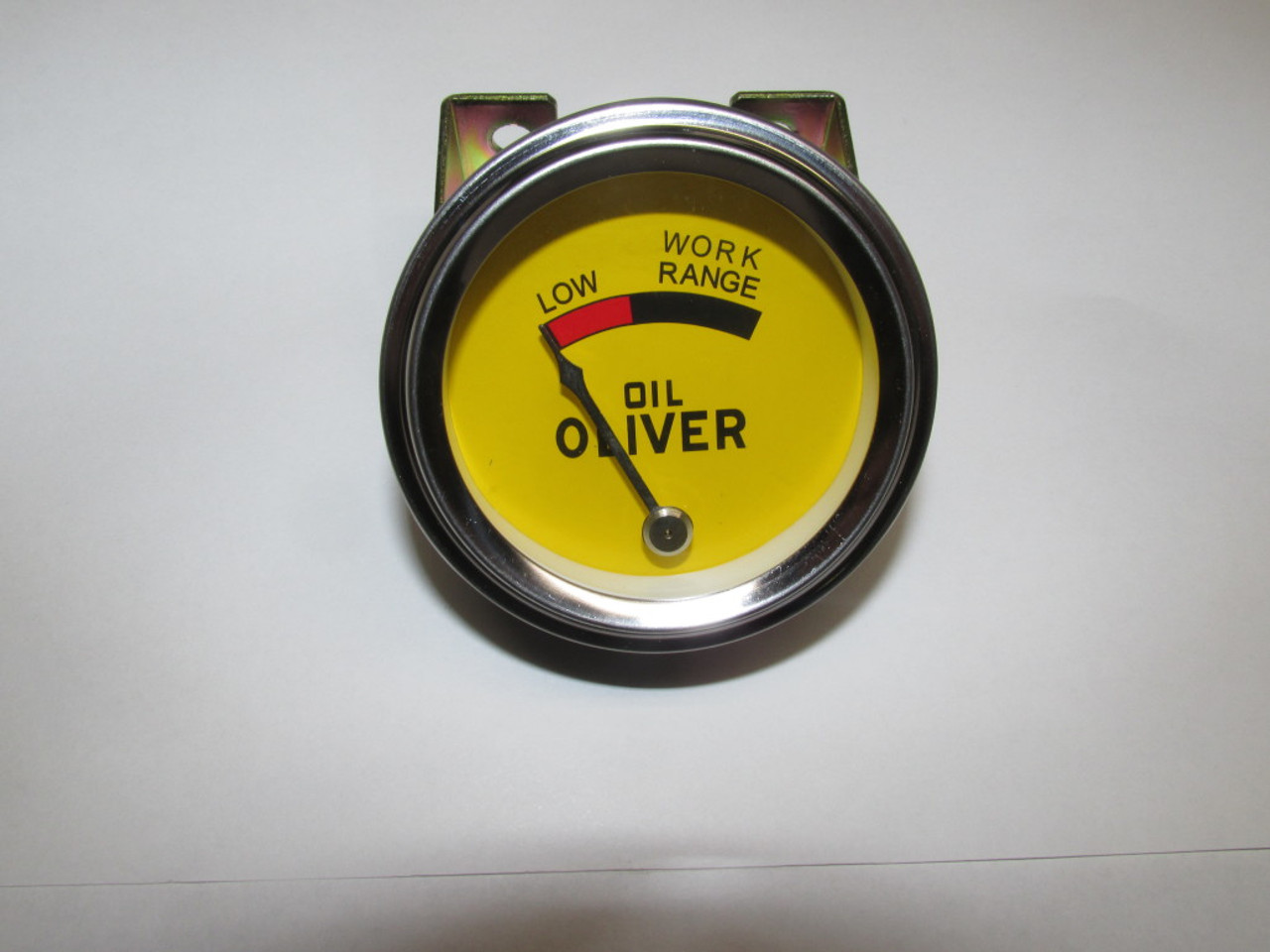 Oil Pressure Gauge (Import) Yellow Faced