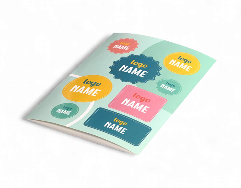 A5 Custom Sticker Sheets - Logo Printing | EU Made | Global Shipping