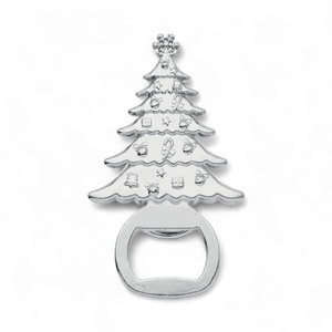 Christmas motif zinc alloy bottle opener