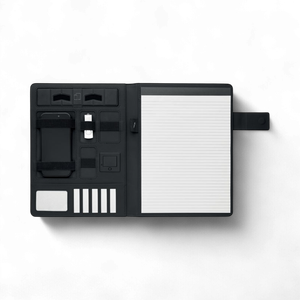 Burgus A4 folder with 2500mAh 15W powerbank