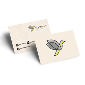 350gsm premium double-sided business card 350gsm premium double-sided business card