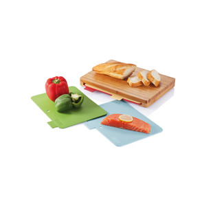 Cutting board with 4pcs hygienic boards Cutting board with 4pcs hygienic boards