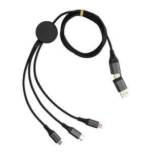 Terra RCS recycled aluminium 120cm 6-in-1 cable Terra RCS recycled aluminium 120cm 6-in-1 cable