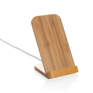 Bamboo 5W wireless charging stand Bamboo 5W wireless charging stand
